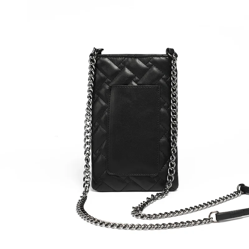 ​ ​ Kurt ganeger londres crossbody saco mini saco de telefone de alta qualidade senhoras mulheres bolsa do plutônio cabeça águia retalhos preto bolsa ombro