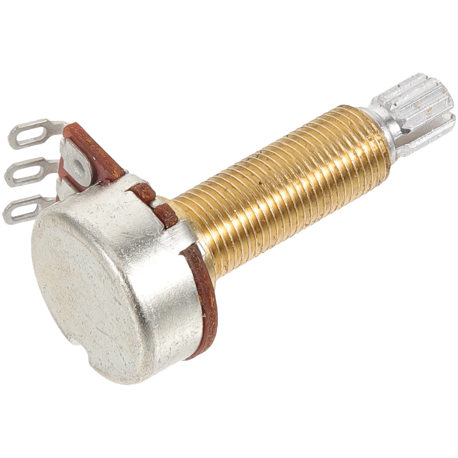 

Banjo Potentiometer Long Shaft Copper Audio Potentiometer for Volume Tone Control Banjo Repair Kit Accessories