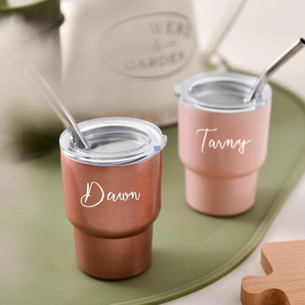 

Customizable Mini Insulated Cup With Personalized Name Suitable For Wedding Parties Gifts Family Gatherings Practical Souvenirs