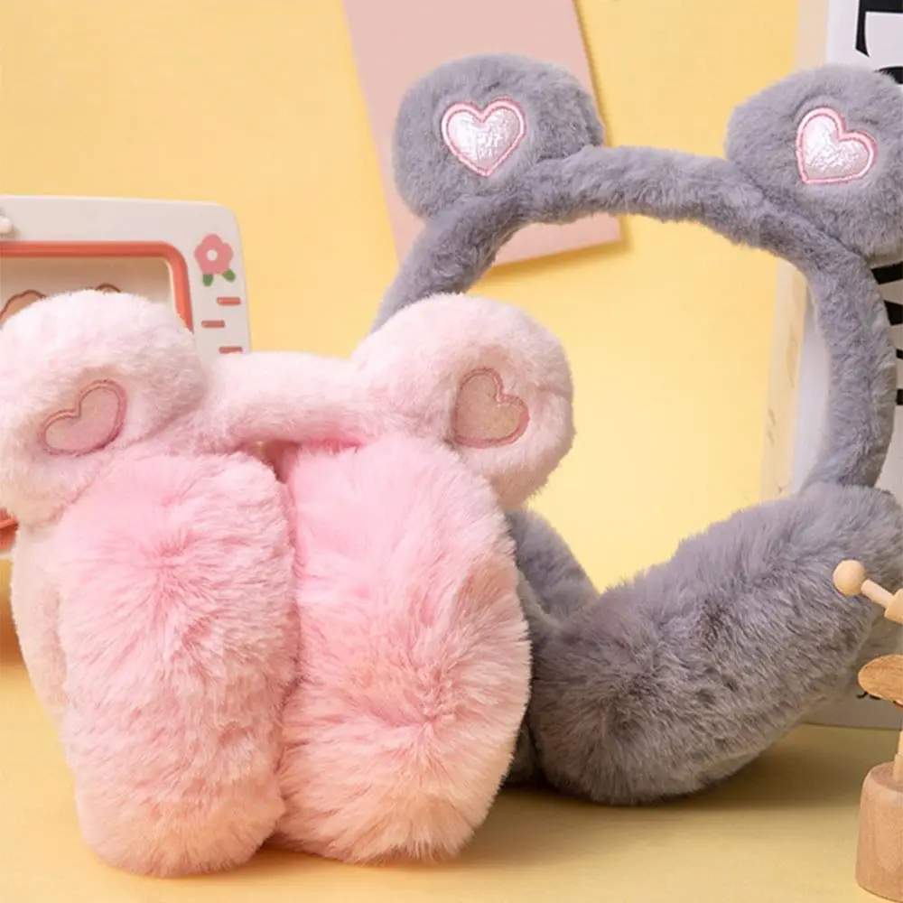 غطاء للأذنين شتوي دافئ قابل للطي منفوش قابل للتعديل لتدفئة الأذن غير الرسمية للرجال والنساء #4