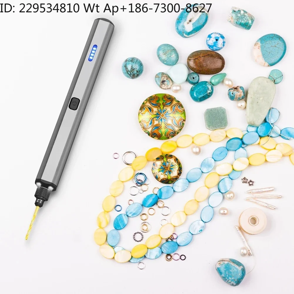Mini Electric Rechargeable Rotary Tool Cordless Drilling for Crafts Wood Plastic Jewelry Home