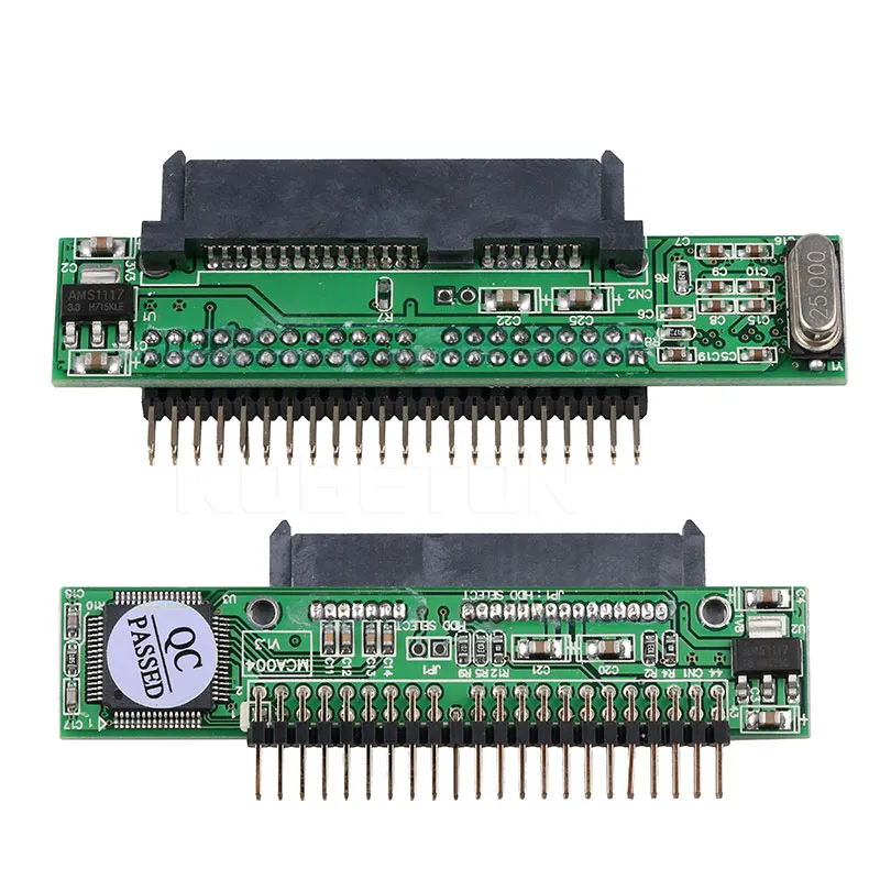 2.5 inch SATA to IDE SSD Adapter Card 7+15-Pin Female To 44-Pin Male Hard Disk Riser Card Support ATA 66/100/133 for Laptop