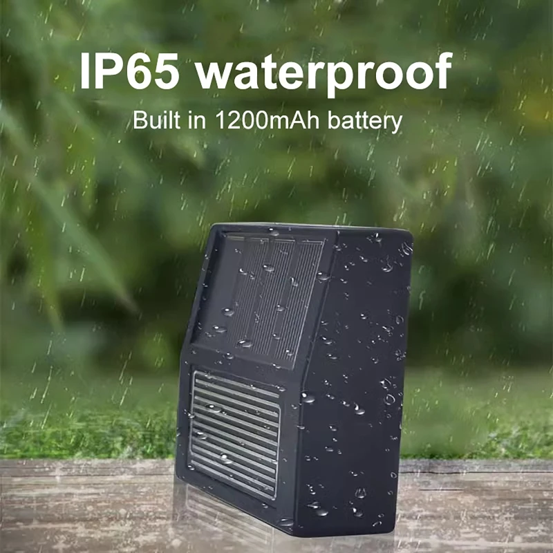 Sensore pioggia intelligente con allarme in tempo reale IP65 Controllo app wireless impermeabile Ricarica solare Sensore perdite d'acqua Rilevamento pioggia