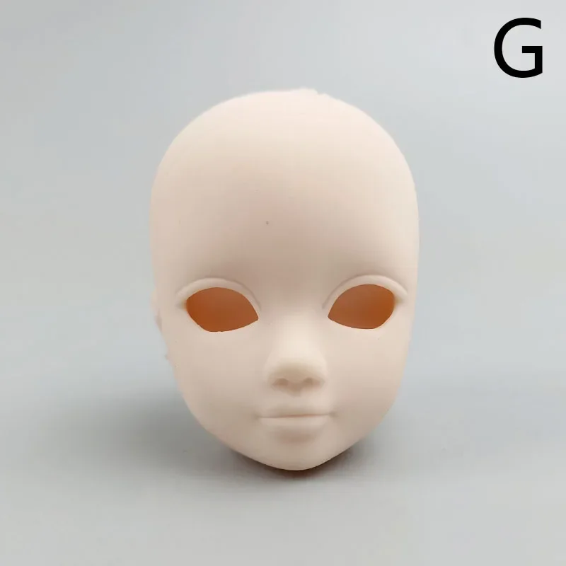 7pcs/lot Plastic Practice Makeup DIY Doll Head For 11.5\