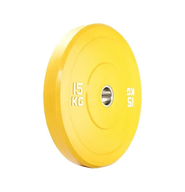 Commercial Weightlifting Color Weight Plate Hot Plate Rubber Bumper Gym Weight Plate Barbell Plate