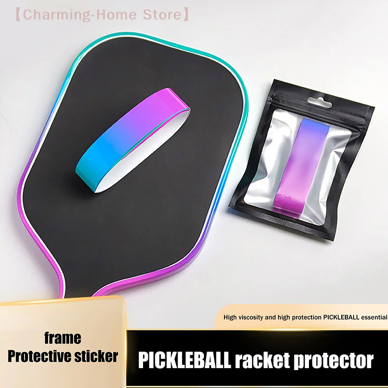 【M】Pickleball Paddle Edge Guard Tape, Laser Protection Tape for Racket Head, Anti-Wear Curved Edge Guard Fit Perfectly