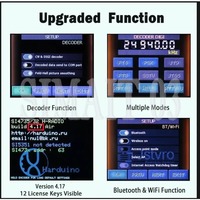 4.2 firmware 2024 UPGRADED Second Generation ATS25 Max Decoder II + Official Activation Code Full Range Radio Receiver