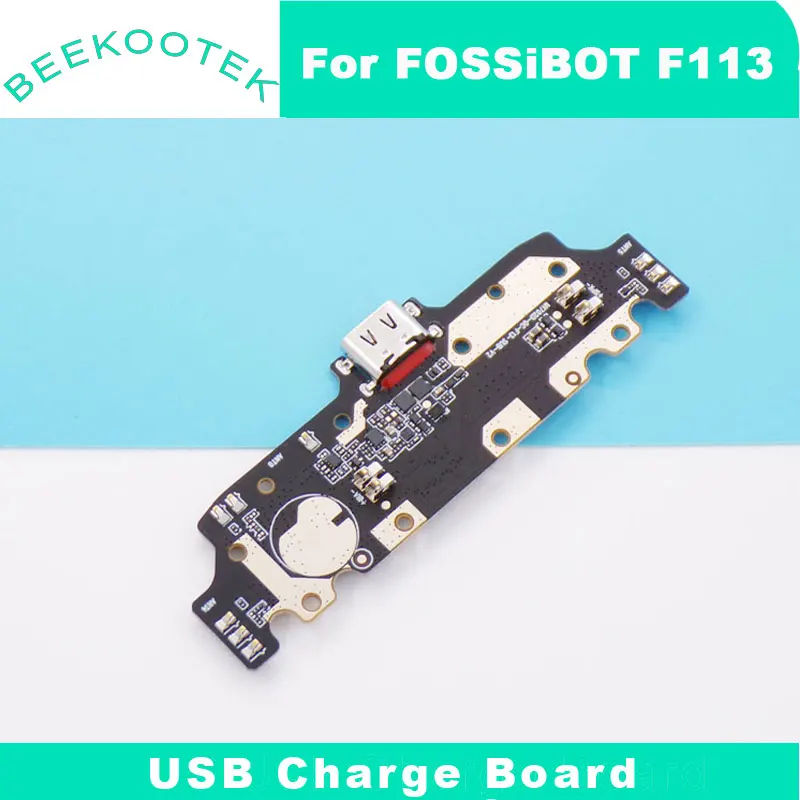 New Original FOSSIBOT F113 F107 Pro USB Board Base Charging Charge TYPE-C Port Board For Fossibot F113 Smart Phone