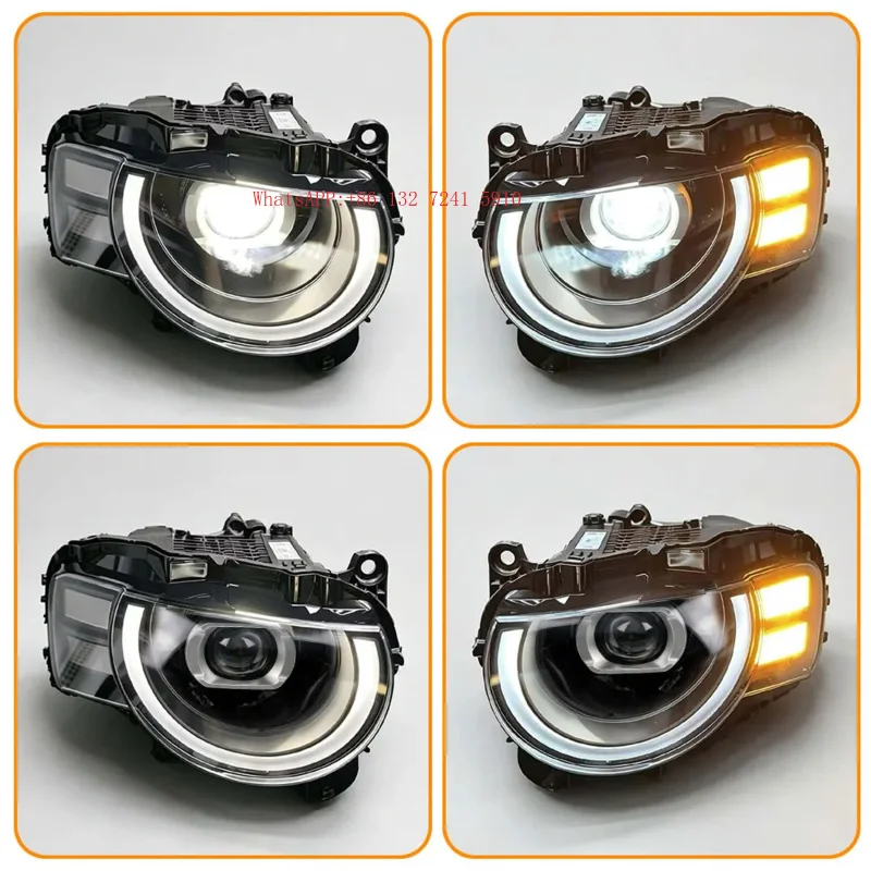 1 Pair Car Accessories Light Assembly LED Headlight Front Headlamp for Defender 2020 2026
