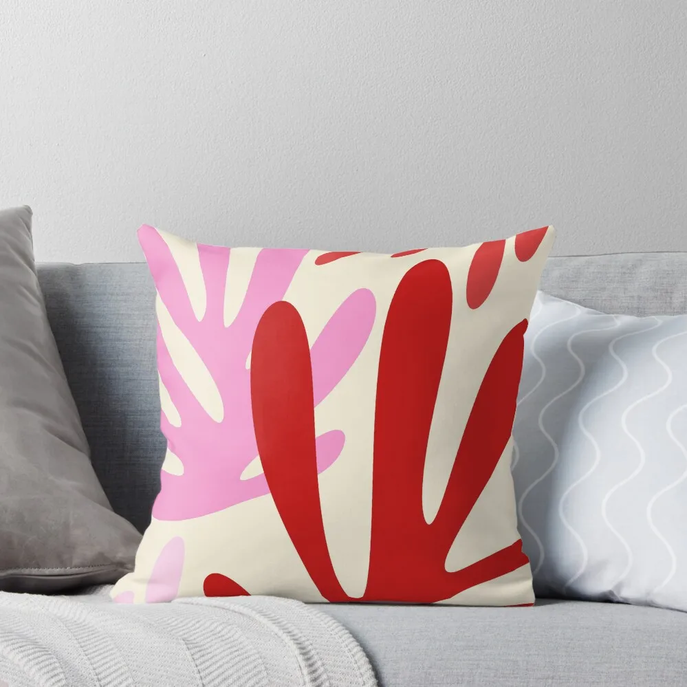 

Henri Matisse Inspired Cut Outs Throw Pillow pillow cover luxury Cushions Home Decor pillow