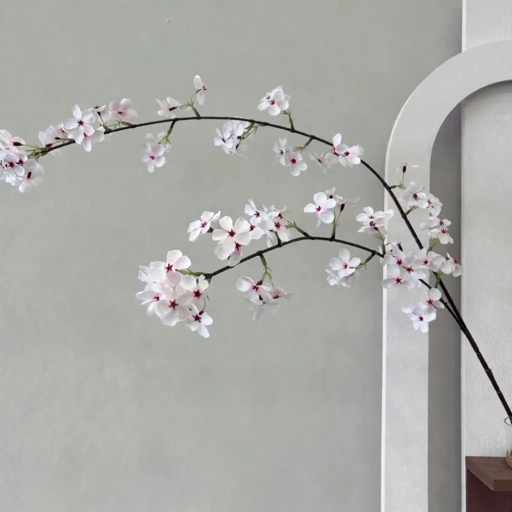 人工シルクフラワー 梨の花 桜の枝 結婚式 屋外イベント デ - Home Decor Event のレビューと価格