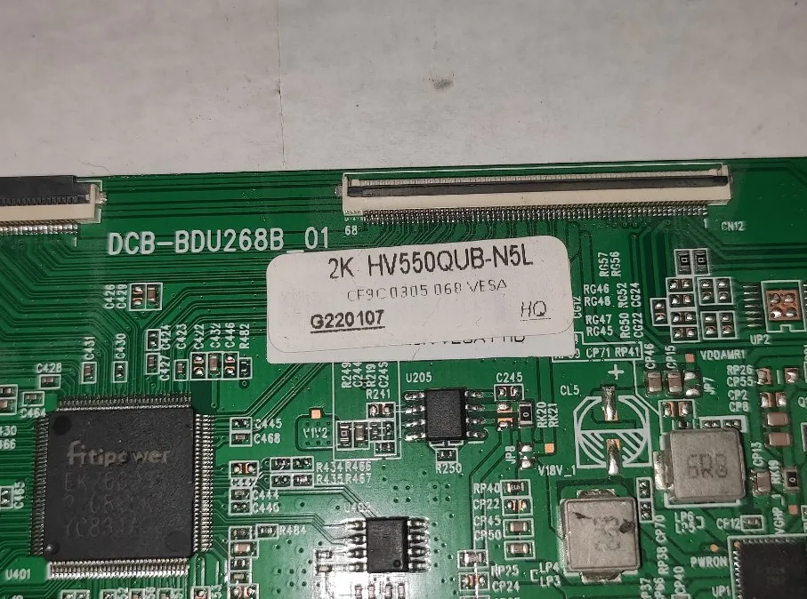 Free shipping!!  HV550QUB-N5L 2K  LVDS   LED TV T-CON  OR  4k  t-con Logic board