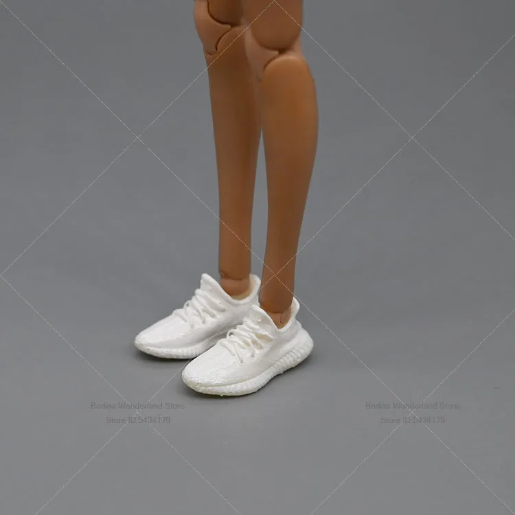 Auf Lager, Maßstab 1:12, weibliche Soldatin, lässige Sportschuhe, Modellkleidung, Zubehör für 6-Zoll-Schneckenmuschel-Actionfigur, Puppe zum Selbermachen