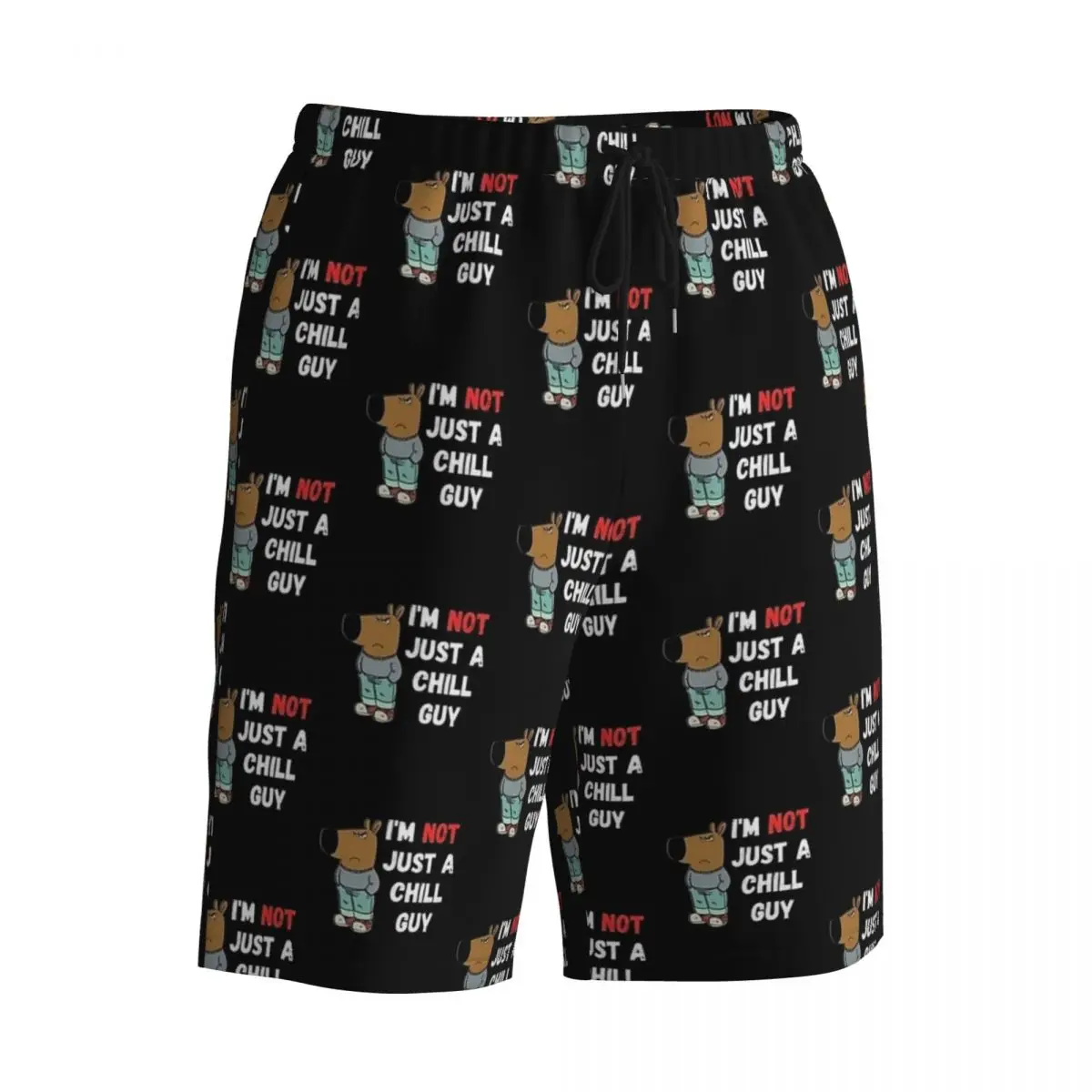Maiôs eu sou apenas um cara frio meme shorts de ginásio verão engraçado praia calças curtas design masculino esportes surf respirável troncos de natação