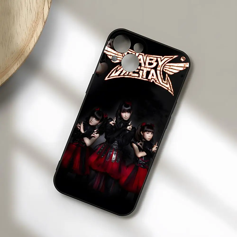 Babymetal Japanese Girl Idol Phone Case For Iphone 16 15 Pro Max 14 16 Mini 13 12 11 X Xr Xs 6 15 7 8 Plus Back Cover