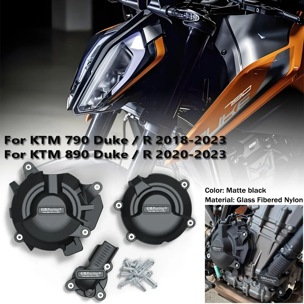 

For KTM 790 Duke R 2018-2023 / 890 Duke R 2020-2023 GBRacing Engine Protection Cover Motorcycle Anti collision protecti