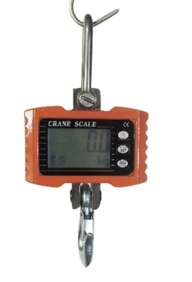 High-precision Electronic Crane Scale, Lithium Battery Dry Battery Electronic Scale 1 Ton 2 Tons Digital Display Hook Scale