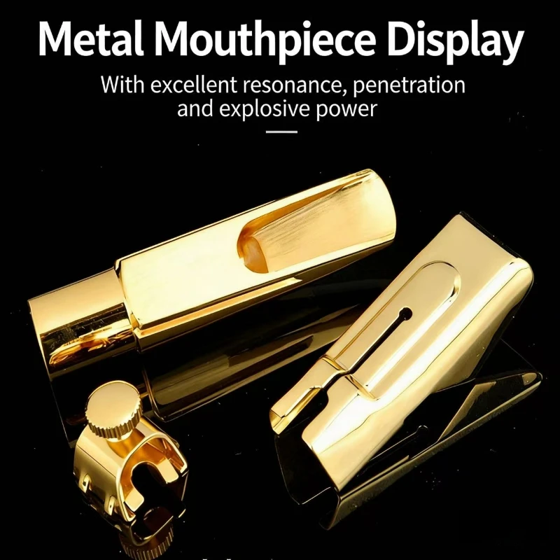 Metal Mouthpieces for E♭ Alto, Soprano, and Tenor Saxophones