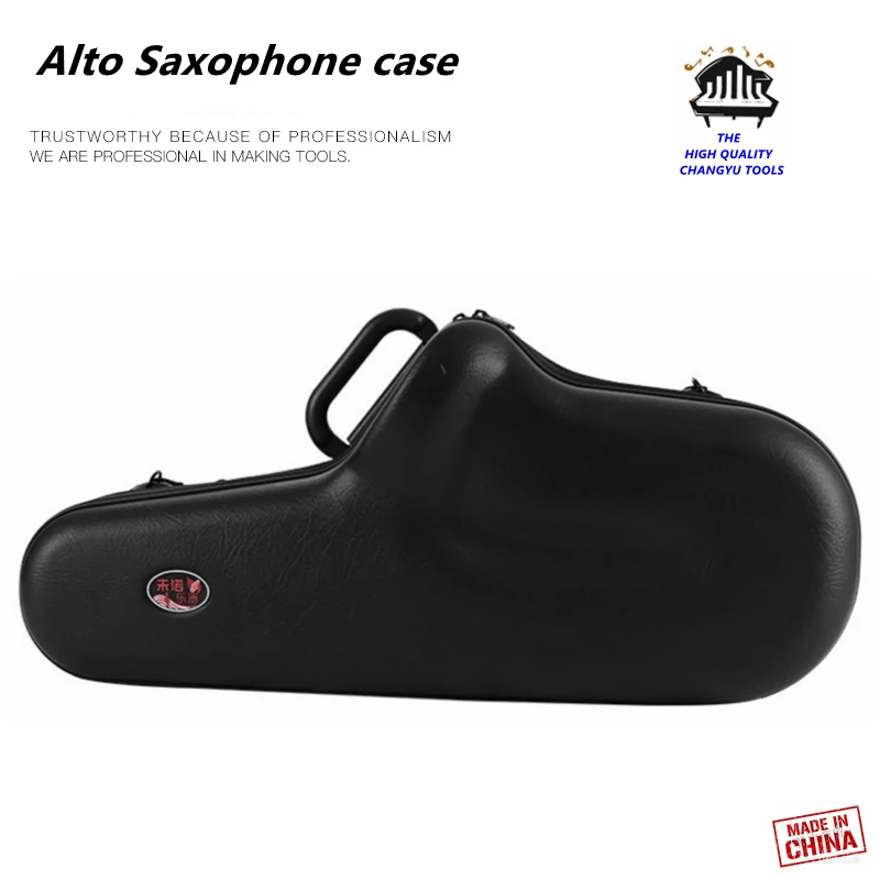 

Fashion Alto Saxophone case bag Waterproof shockproof single Leather backpack portable box Wind instrument case parts