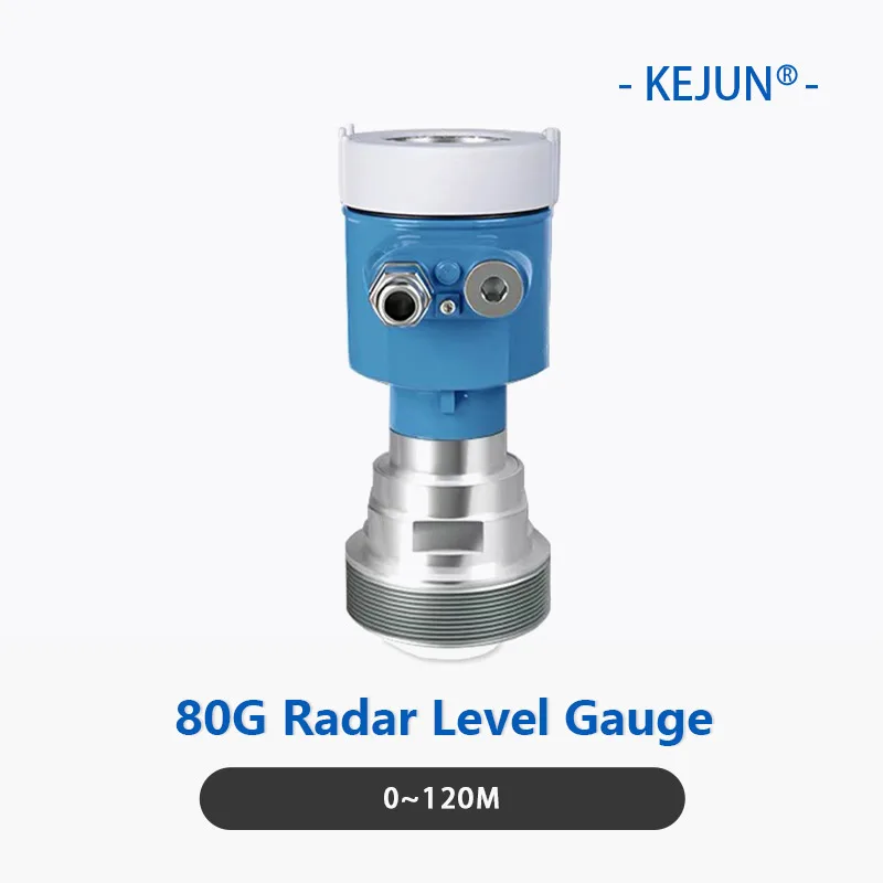 

4-20ma RS485 5m 10m 15m 20m 80G Radar level gaug Level Meter Oil Diesel Fuel Tank Level Sensor Liquid Water Level Transmitter