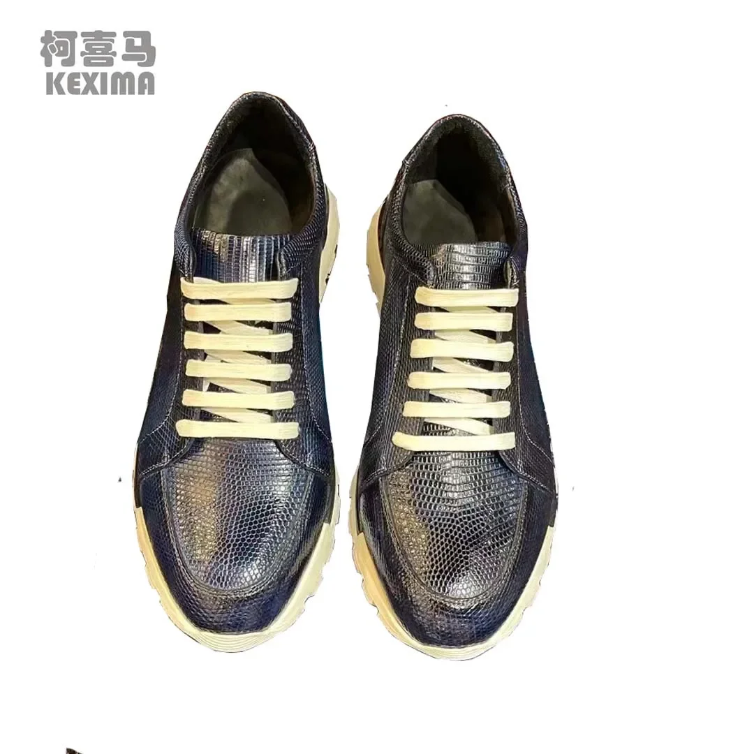 

Yinshang, Новое поступление, мужская повседневная мужская обувь в виде ящерицы для отдыха, мужская обувь