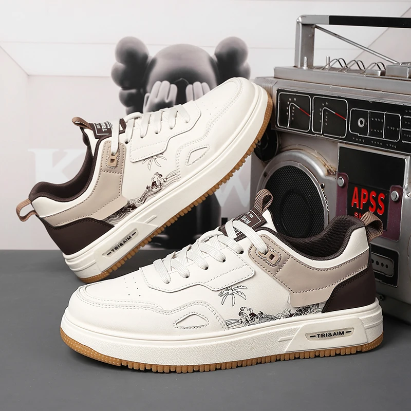 

2025 New Model Men's Slip-on Shoes, Anti-slip and Durable Casual Sports Shoes, Outdoor Lightweight Running Shoes