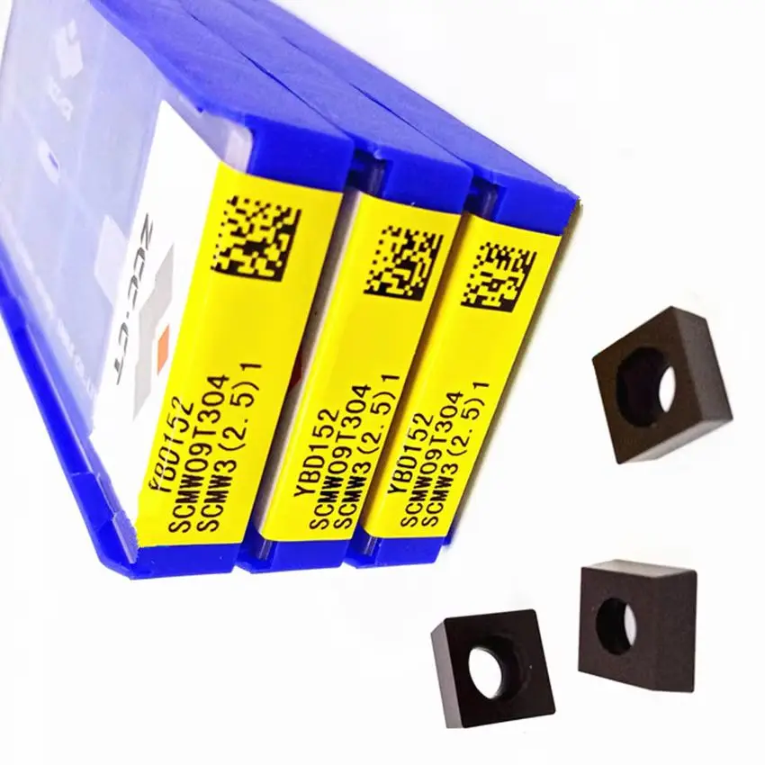 

SCMW09T304 YBD151/SCMW09T308 YBD151/SCMW09T304 YBD152/SCMW120408 YBD151 ZCC.CT CNC carbide inserts 10pcs/box