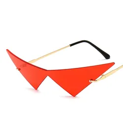 Anime Cosplay Glasses Fashion Triangle Sunglasses Eyewear halloween Props