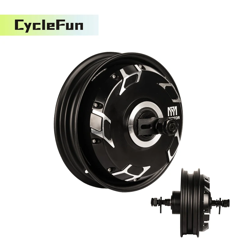 

10*2.15inch 3KW Hub Motor 45H WP Version Yuma Motor 80KMH Electric Scooter Hub Motor High Speed
