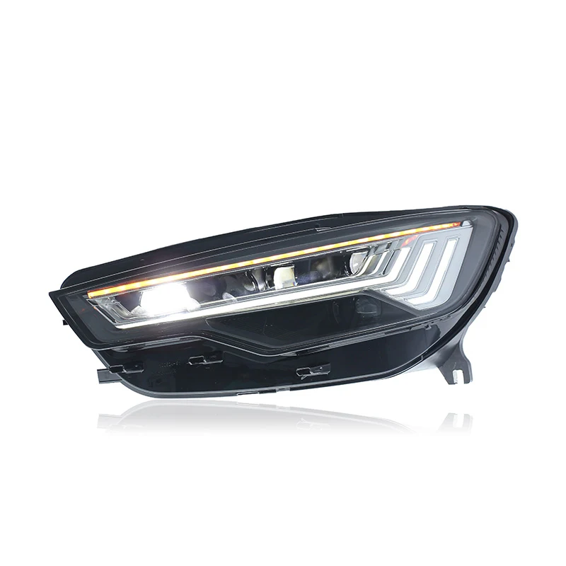 

Car Suitable for 2012-2015 Audi A6L Lens Matrix Headlights Retrofitted With Allroad C8 LED Daytime Running Turn Signal Lights