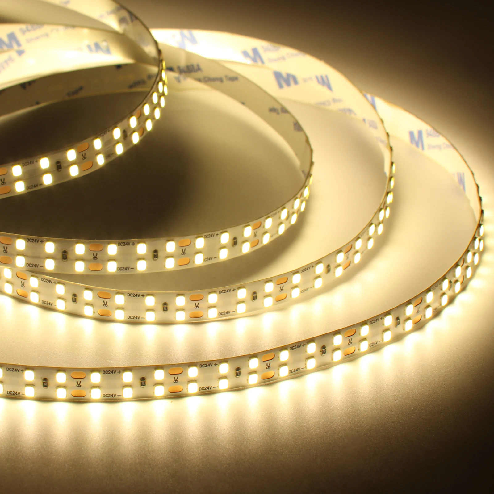 Versand aus Deutschland LED-Streifen für Raumdekoration DIY 12V/24V 120LED/m 5MM Flexibles LED-Band Lichtband Traumfarben 2835 SMD