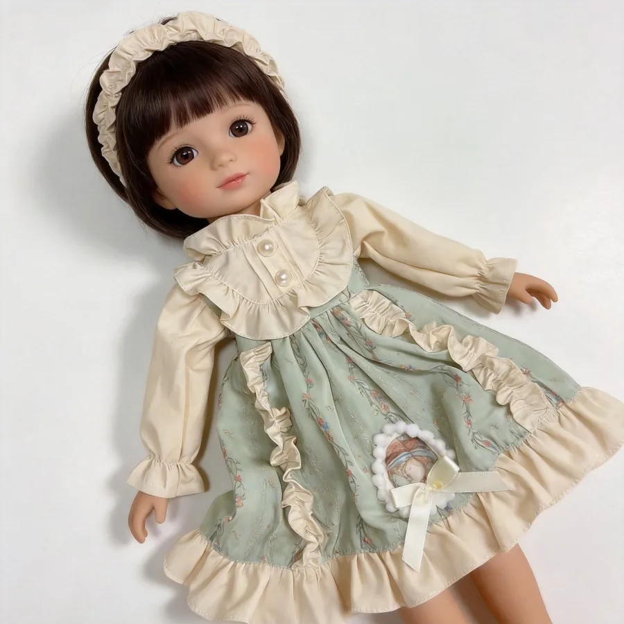 1/3 BJD Doll Clothes SD Doll European Lolita Dress 2PCS Set Doll Outfit Handmade Doll Clothing