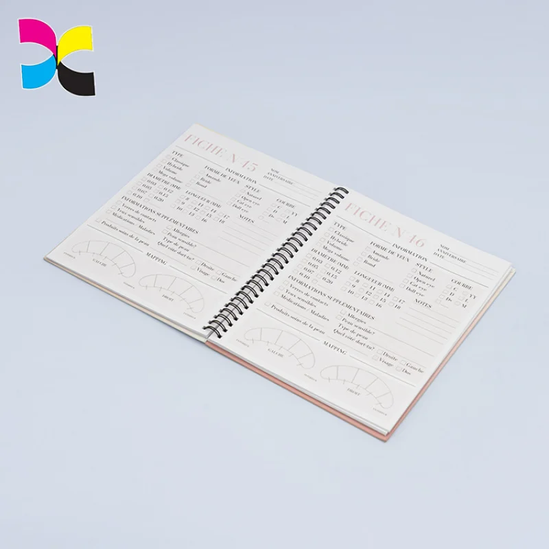 custom.Customized A5 Personalized Notebook Round Corner-Page Note Pad with Custom Journal Printing Paper Cover