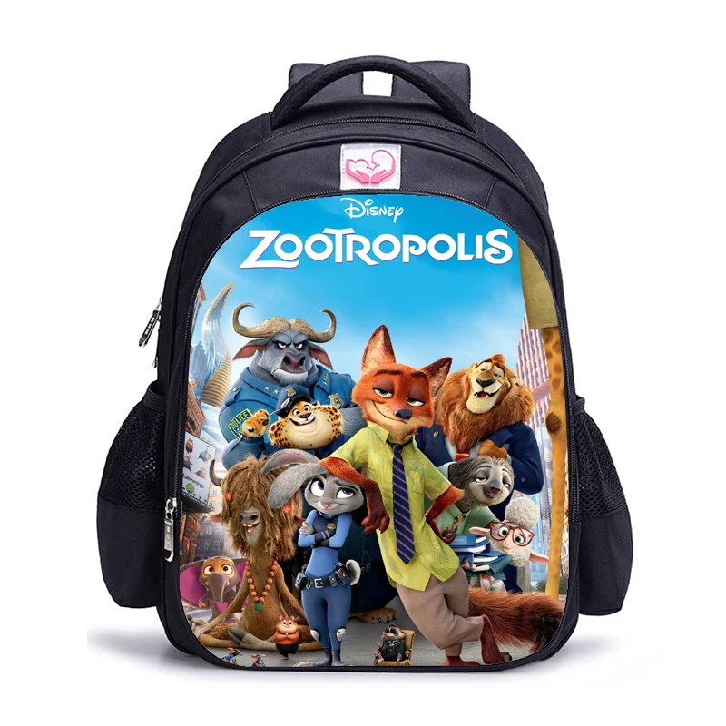 ズートピア 2 バックパック漫画少年少女ブックバッグ小学校整形外科子供用防水ランドセル素敵な Mochilas