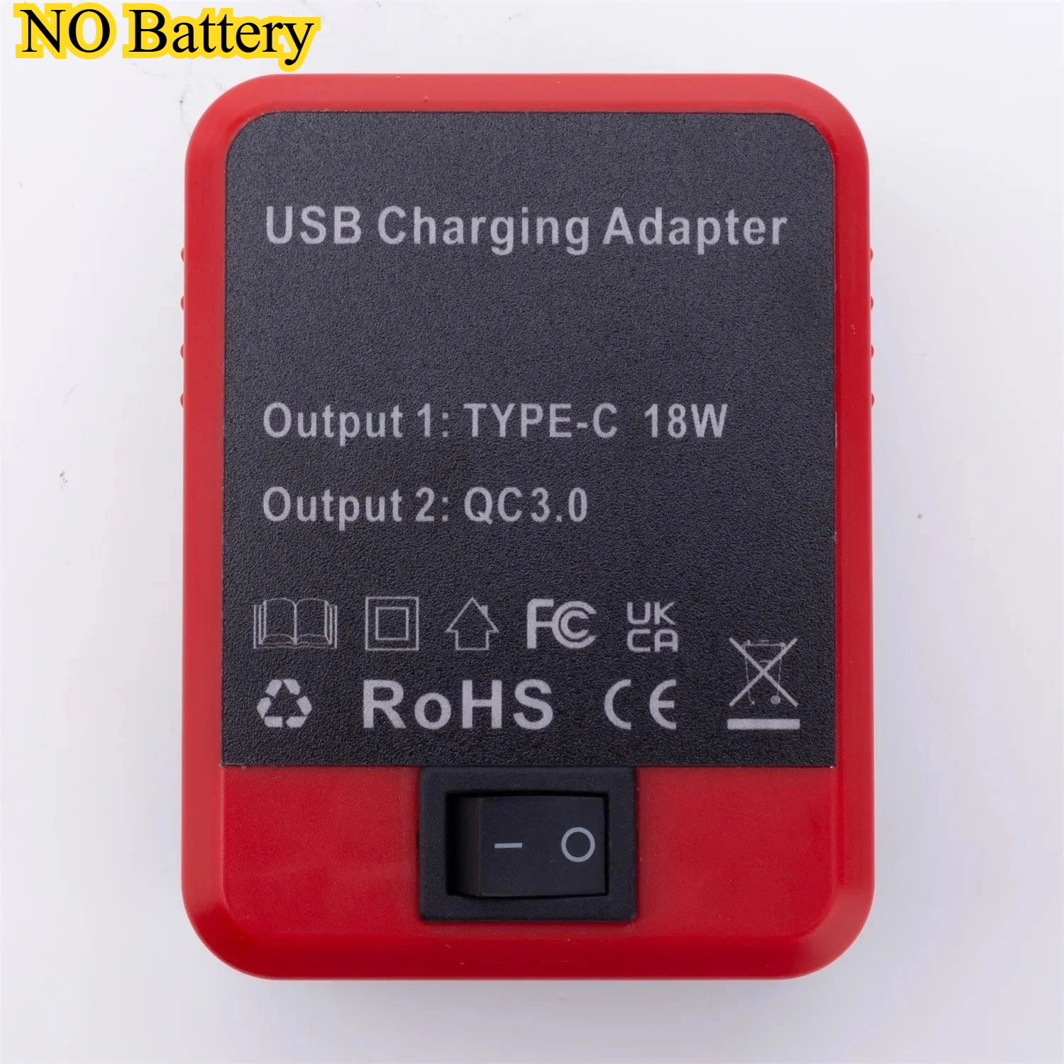 

Мобильный портативный блок питания для адаптера литий-ионного аккумулятора Milwaukee 18 В, использующих интерфейсов USB и Type-C для быстрой зарядки