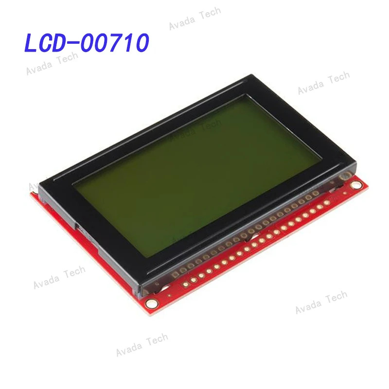 

Avada Tech LCD-00710 SparkFun Accessories Graphic LCD 128x64 STN LED Backlight