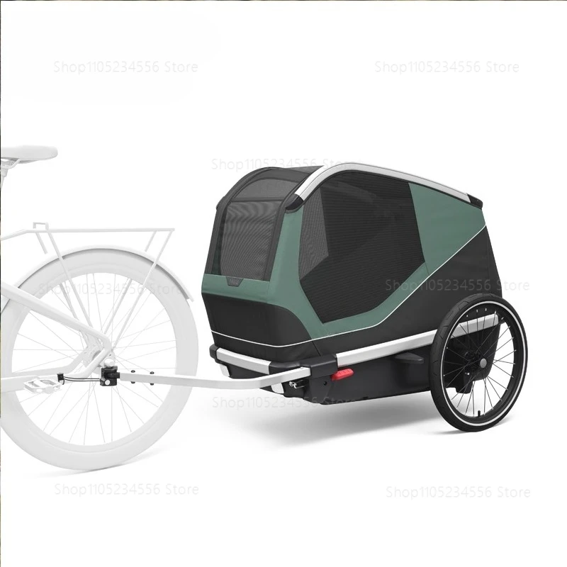 

Bike Trailer for Kids and Pet 2 in 1 Bicycle Child Carrier Jogging Stroller Wagon for Outdoor Cycling Walking