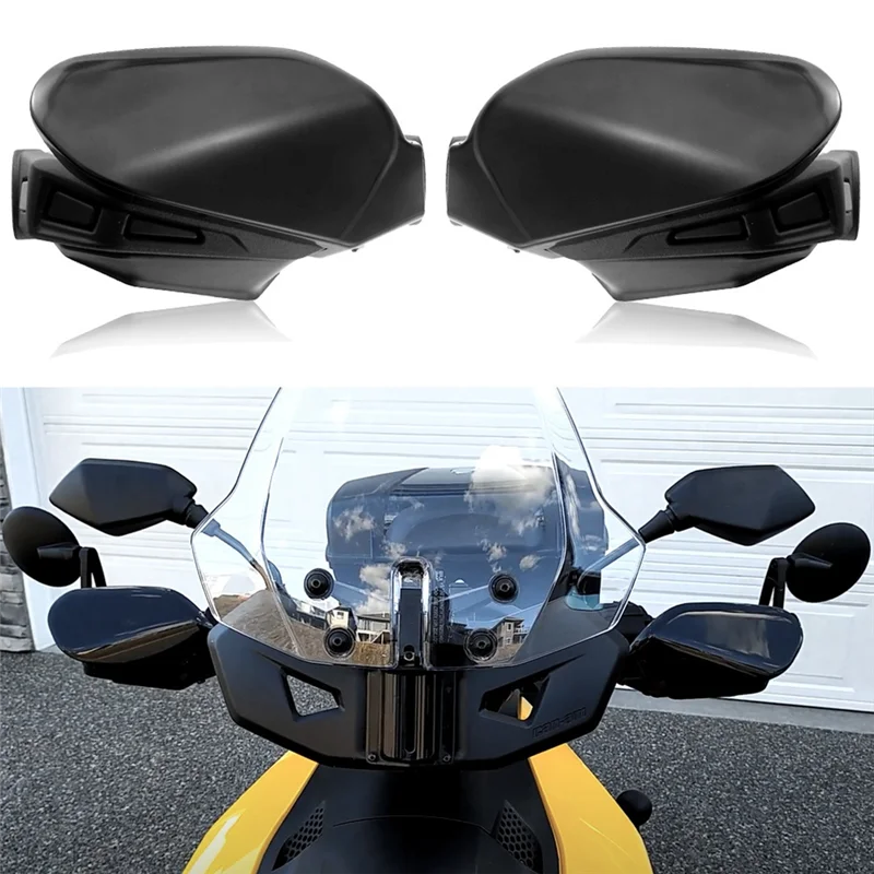 แผ่นกันลมสำหรับมือ ป้องกันมือ สำหรับรถ ATV มอเตอร์ไซค์ ใช้กับ Can-Am Ryker 600 900