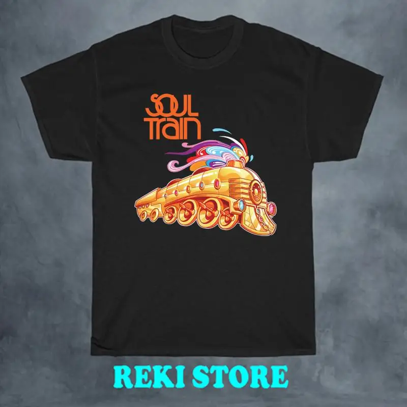 Soul Train TV Show Men's Black Size S 5XL T shirt