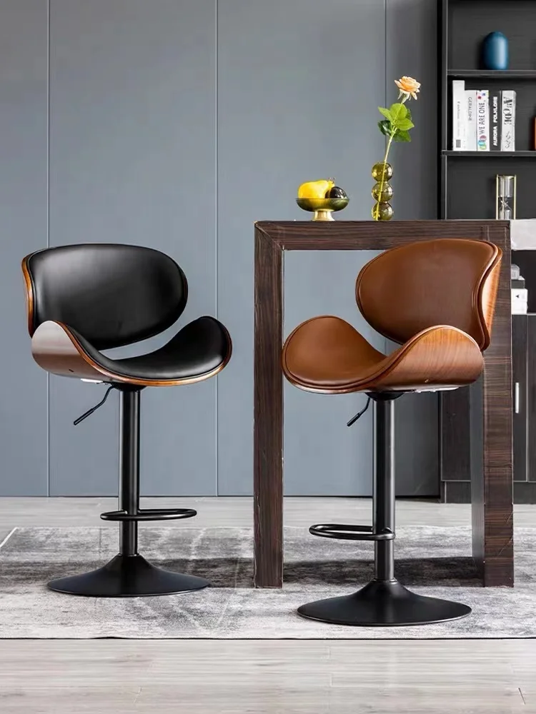 New Design Commercial Furniture Bar Chair Leather Chair Lift Bar Stool