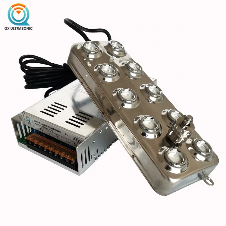 10 Heads Ultra-sonic Mist Maker High Flow Piezoelectric Fogger QXA5500