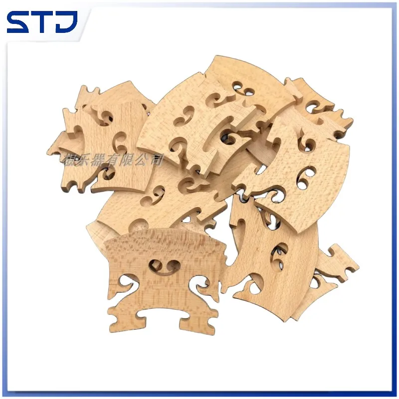 20pcs violin parts Baroque style violin bridges fine maple laser precise 4/4/3/2/1/8 fiddler bridge fittings