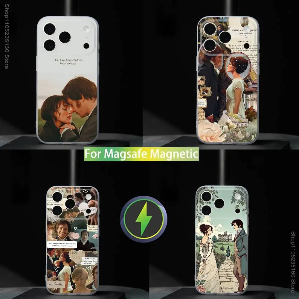 

P-Pride and P-Prejudice Art Phone Case For iPhone 17,16,15,14,13,12,11,Pro,Max,Plus,Mini,SE4,E Magnetic For Magsafe Wireless