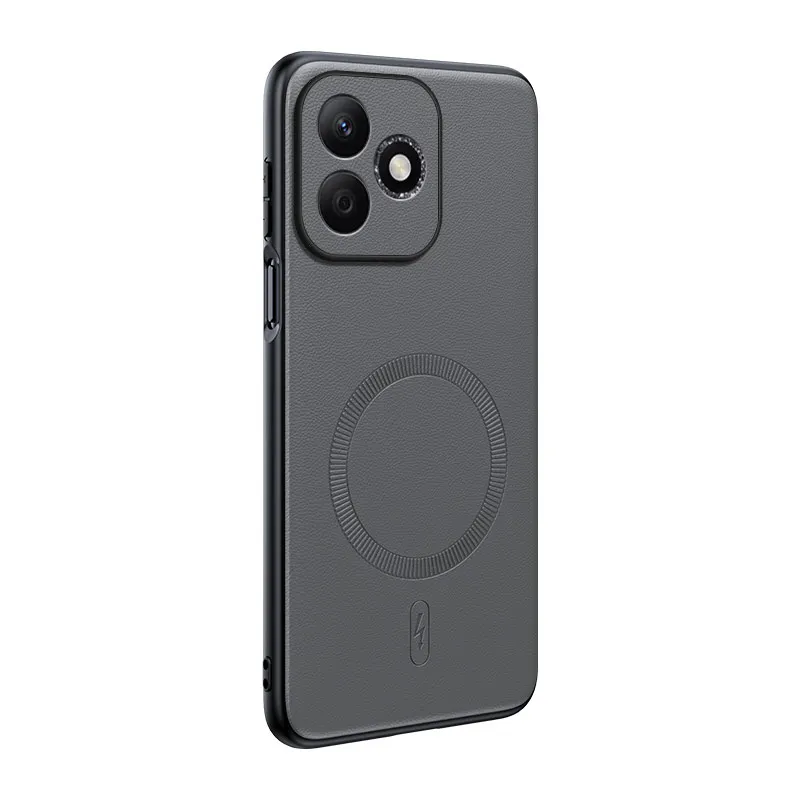 Für Honor 600 lite Hülle Magnetische Leder-Schutzhülle Anti-Fingerabdruck Rutschfeste PC+TPU Hülle Für Honor 600 lite – Detail 1
