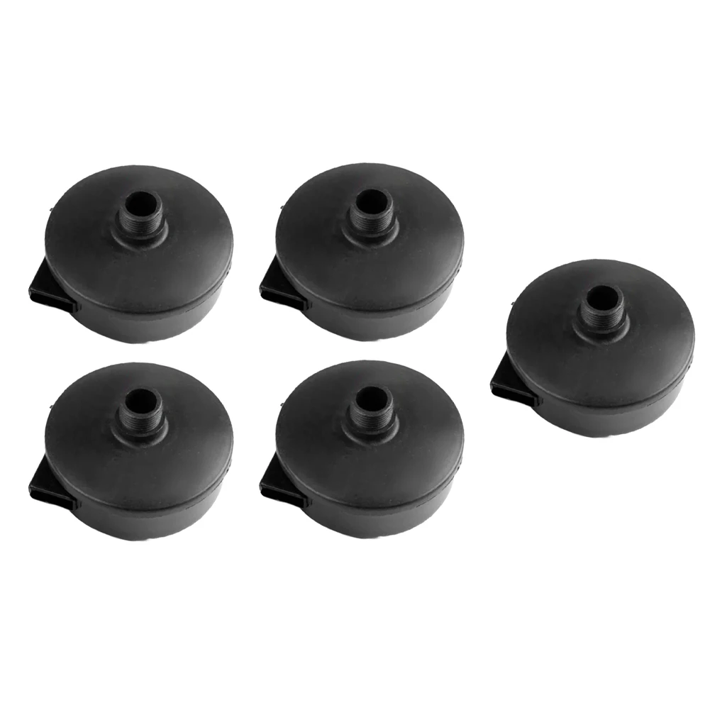 5pcs 16mm/20mm Air Compressor Filter & Muffler Cartridge Muffler Intake Filter For Piston Compressors And Vacuum Pump Power Tool
