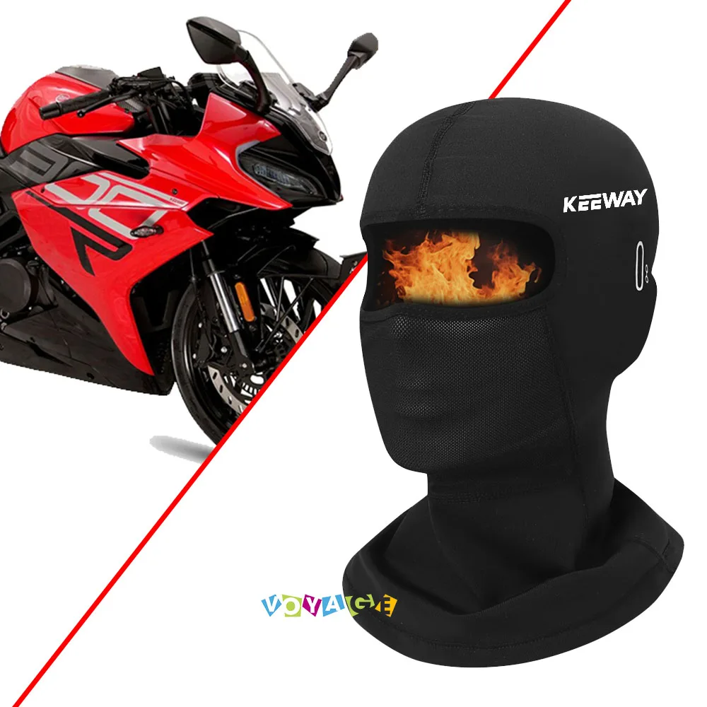 For Keeway SR125 TX 125 200 Vieste 300 RKR RKV RKF Neck Full Face Mask Windproof Dustproof Face Shield Motorcycle Accessories