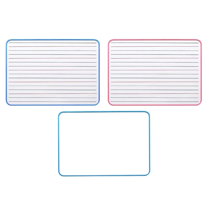 

Double Sided Whiteboard Magnetic Whiteboard Dry Erases White Boards with Lines Ruled Writing Board for Office School Use