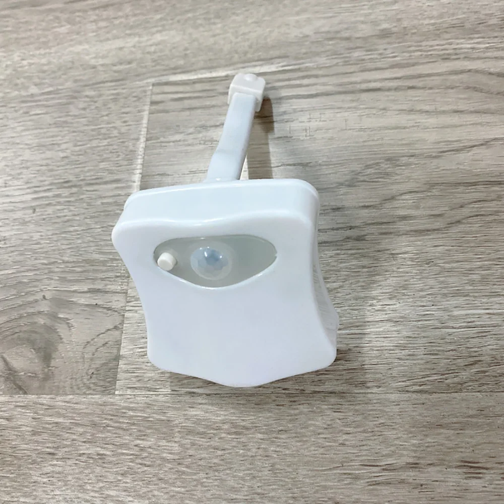 Toiletten sitz Smart Motion Sensor Nachtlicht 16/8 Farben wasserdichte Hintergrund beleuchtung für Badezimmer Toiletten schüssel Sensor LED Licht WC