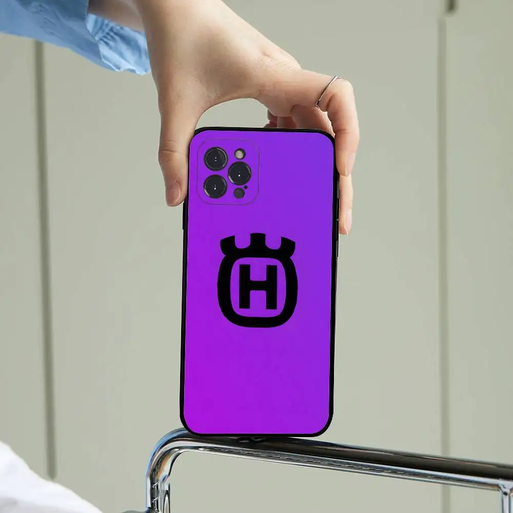 H-Husqvarnas Logo Phone Case For iPhone 14 Plus 13 Mini 11 16 15 17 Pro Max Protection Shockproof view 6