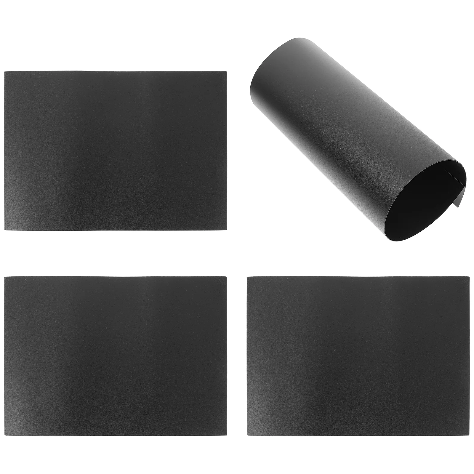 

4Pcs Fridge Magnetic Board A5 Erasable Blackboard Sticker Message Organizer Reusable Dry Wipe Note Pad for Kitchen Office Home